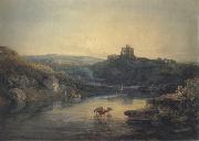J.M.W. Turner Norham Castle,Sunrise painting